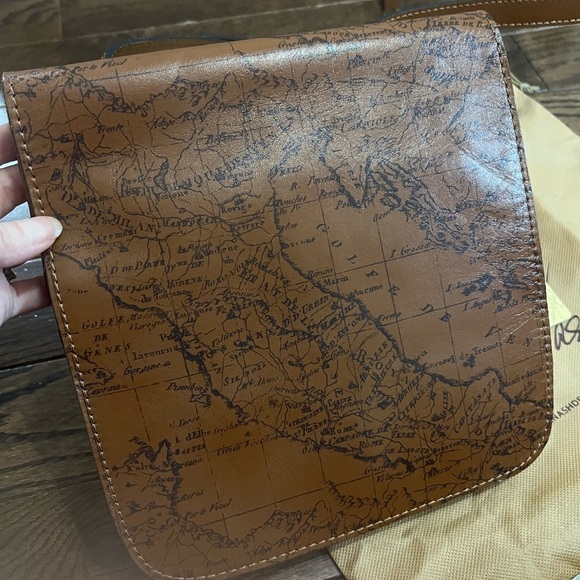 Patricia Nash Tan Leather Crossbody Bag - Picture 2 of 7